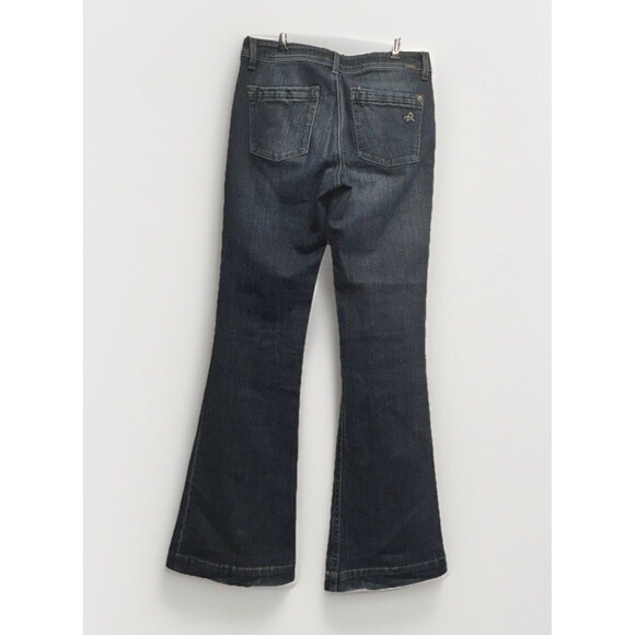 DL1961 Joy High Rise Flare 4-Way Stretch Jeans Size 29 Garland Blue - Picture 3 of 10